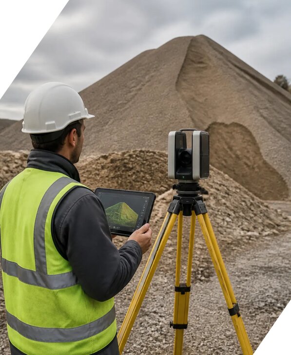 Лазерное 3D сканирование насыпей в Фрязине от 15578 р. | ЭкспертизаРоссия